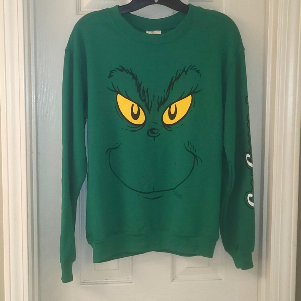 Green Grinch sweatshirt